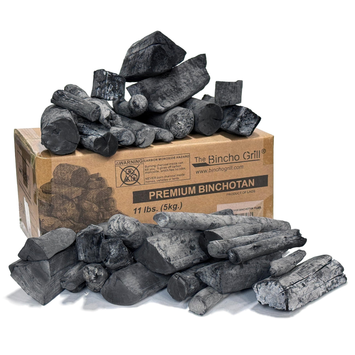 Binchotan Charcoal 11 lbs Hardwood 95% Carbon U13717