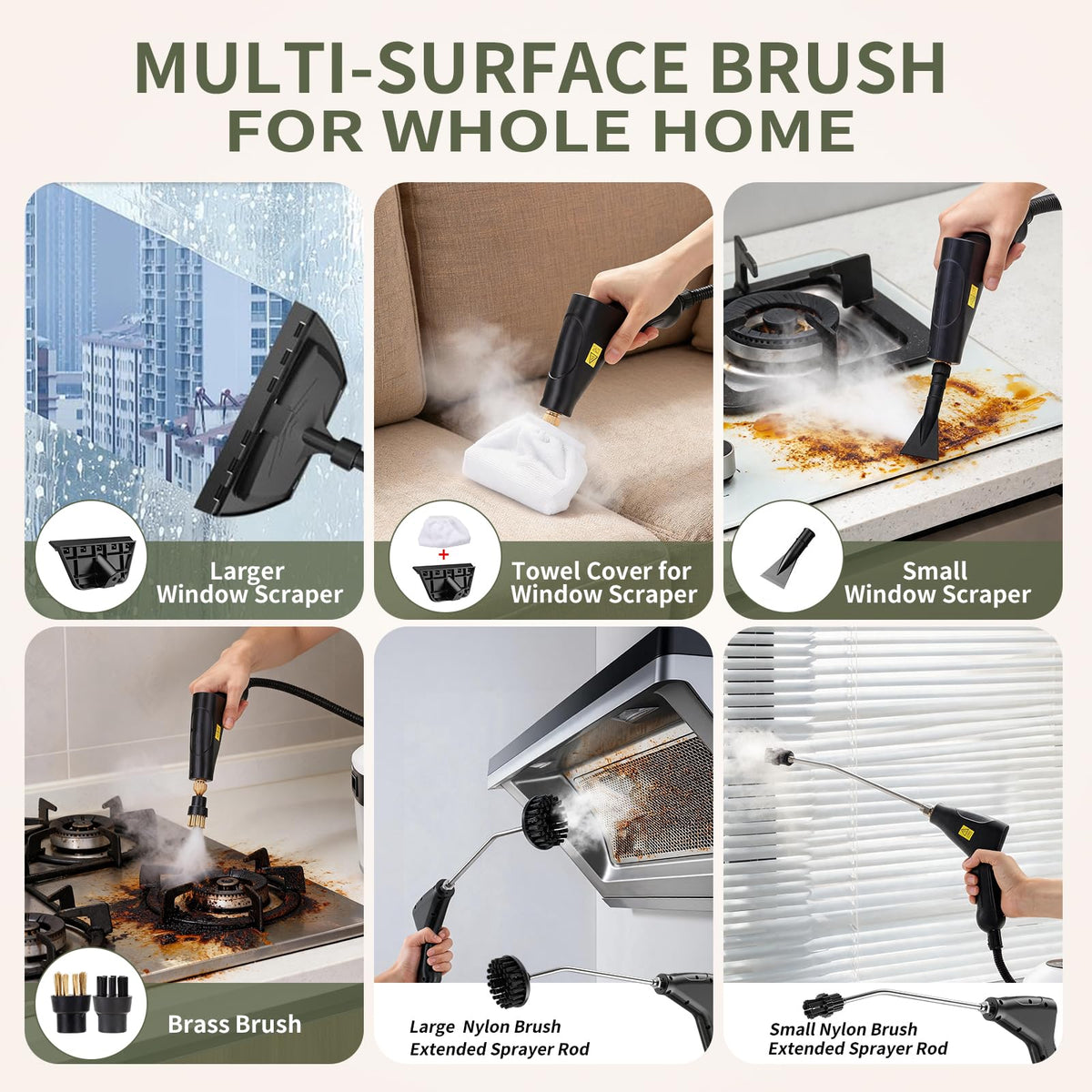 1.8L Pressurized Steam Cleaner L5561