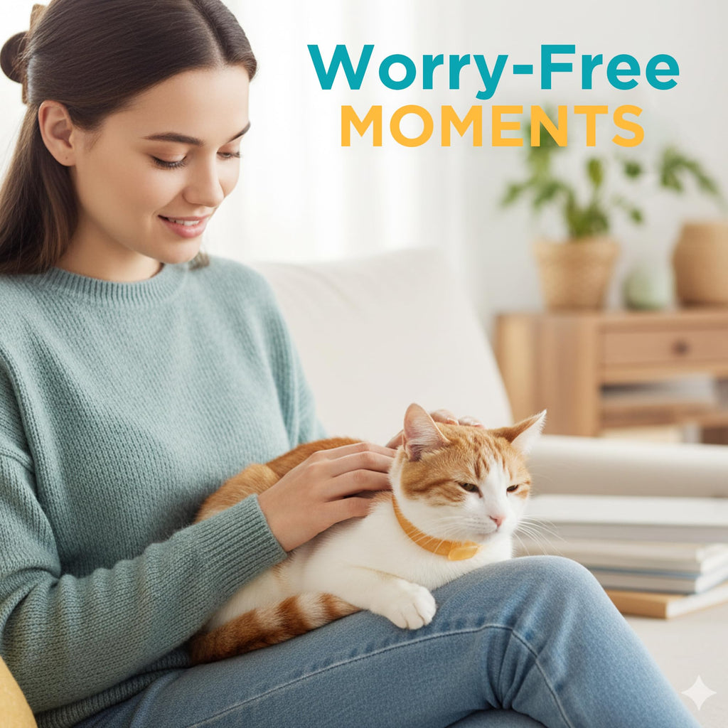 Natural Flea & Tick Cat Collar T742