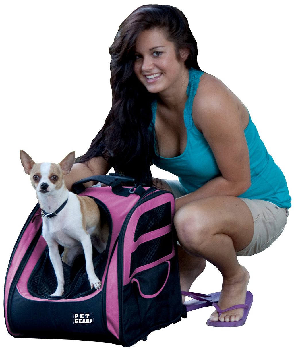 Large Pink Pet Backpack H967237