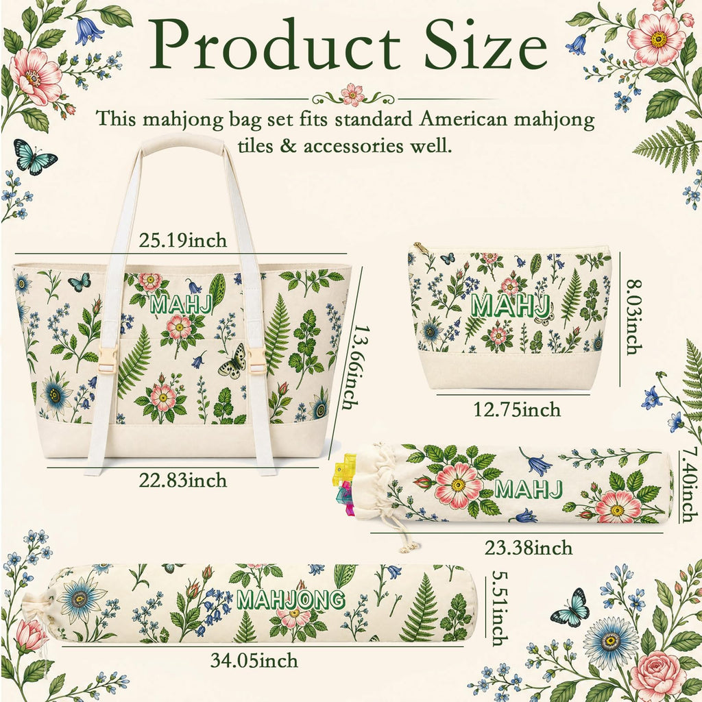 Mahjong Tile Bag Set F661027