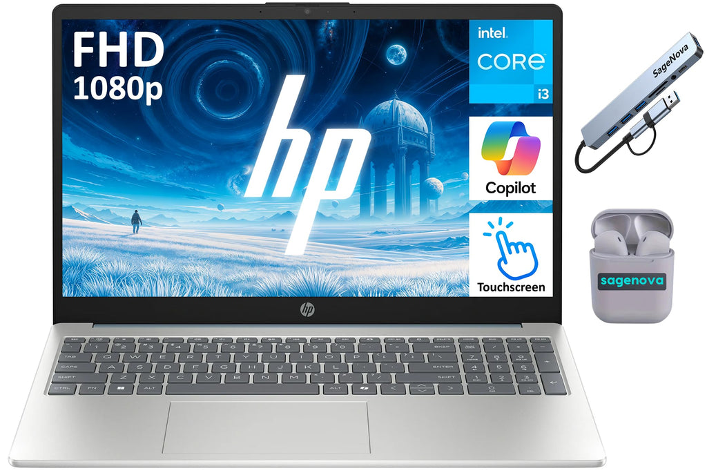 15.6" FHD Touchscreen 8GB RAM 256GB SSD Laptop T99843