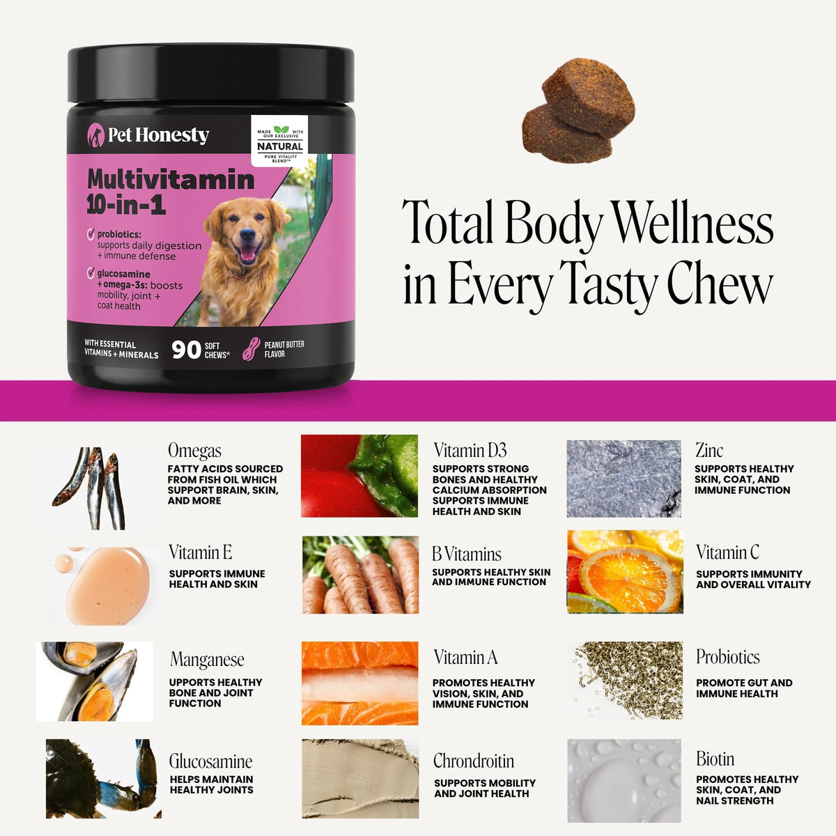 90 Ct Dog Multivitamin M1053