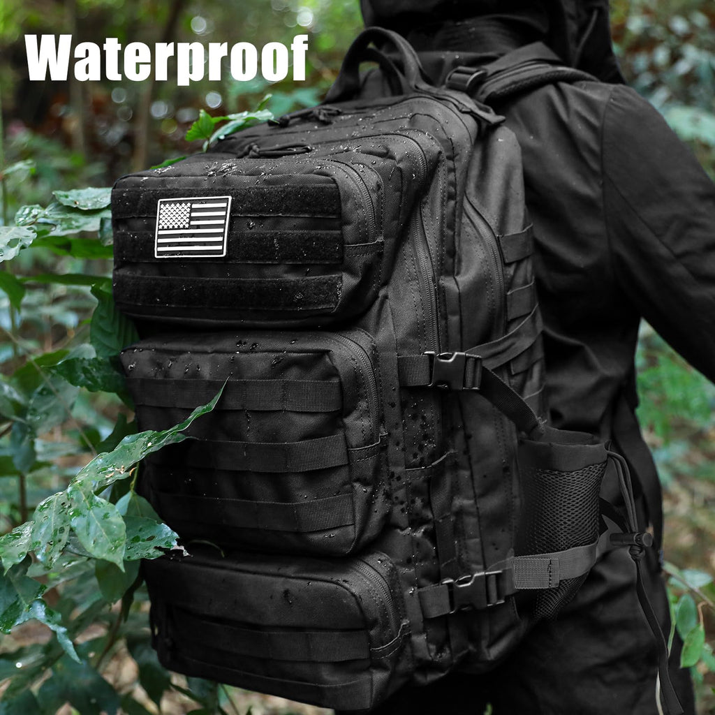 50L Military Tactical Backpack Black N533455