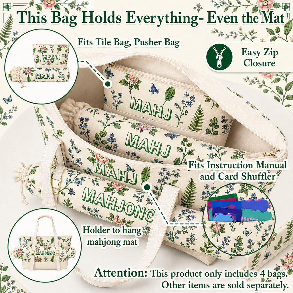 Mahjong Tile Bag Set F661027