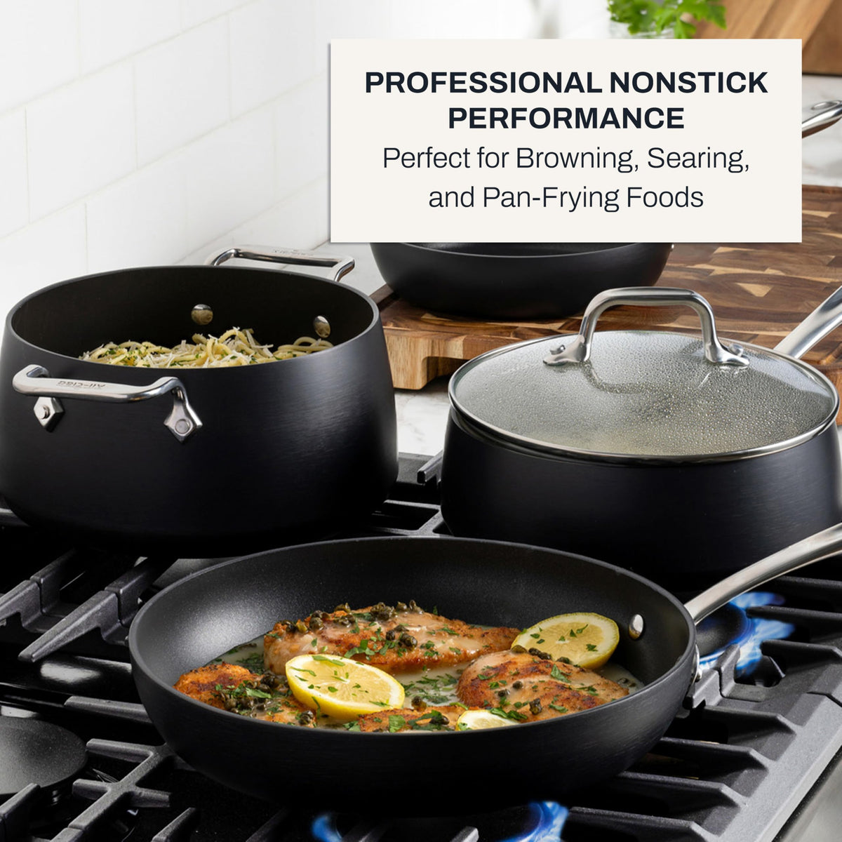 Nonstick 5-Piece Pots & Pans Set V963234