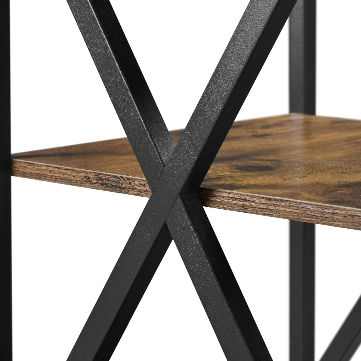 Rustic 3-Tier End Tables Set of 2 K1320