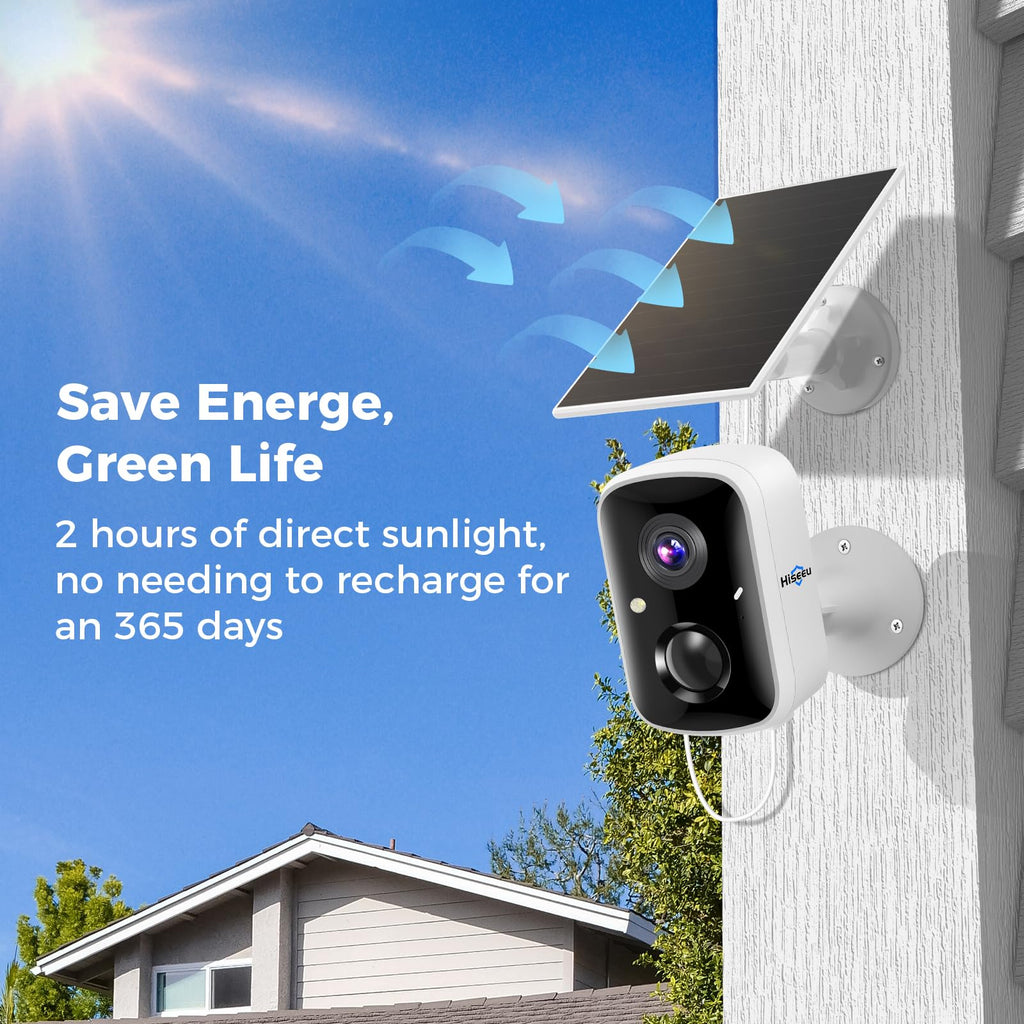 4 Pack Wireless Solar Security Camera H663530