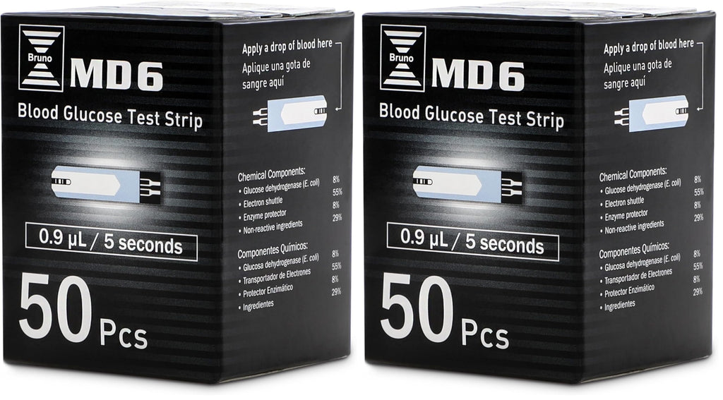 Blood Glucose Test Strips 50 Count Pack of 2 E5667