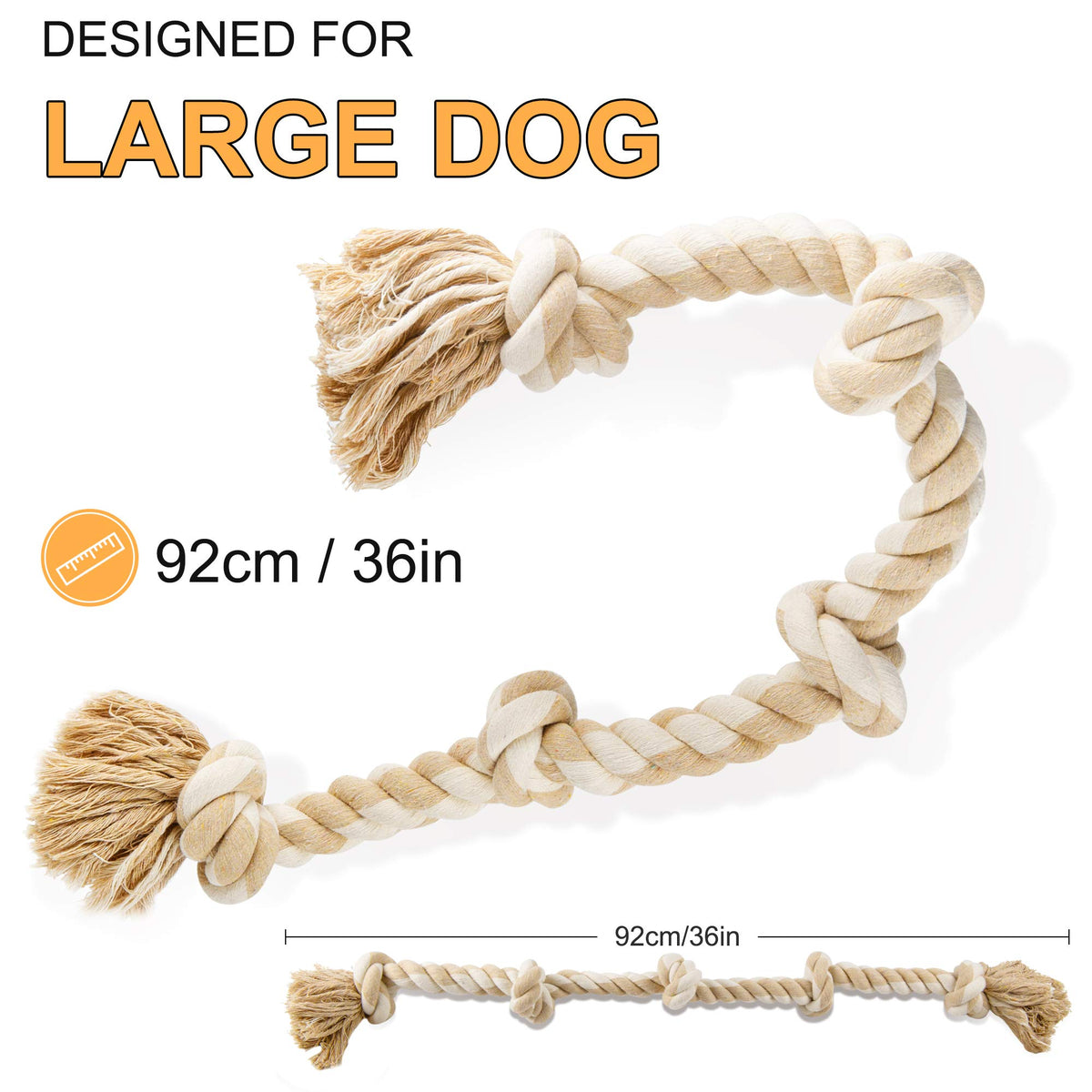 Dog Rope Toys for Aggressive Chewers V68939