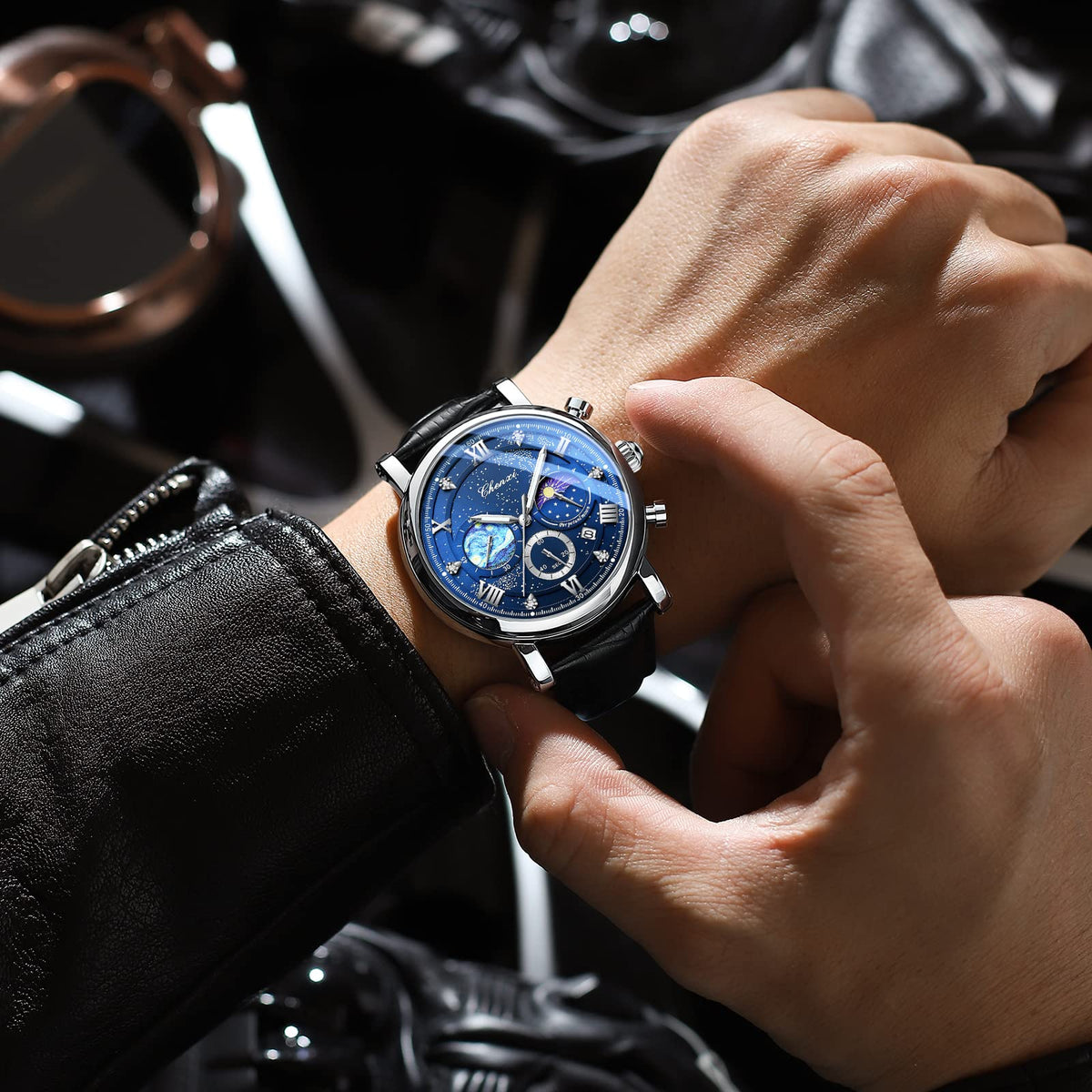Men Classic Chronograph Analog Watch F23400