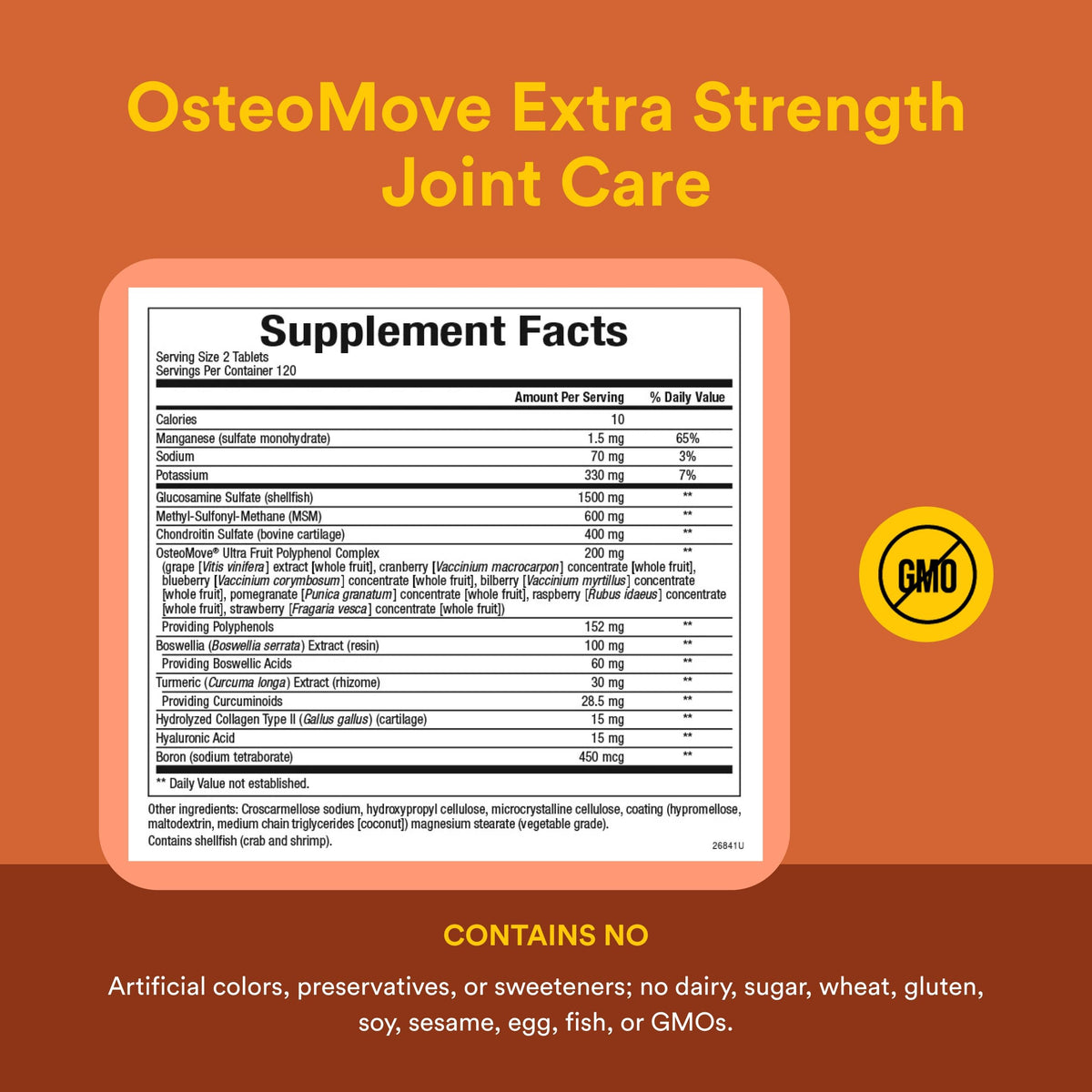 OsteoMove Extra Strength Joint Care 240 Tabs V83289