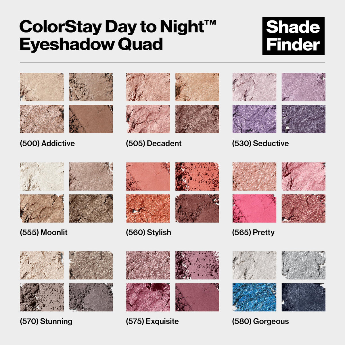 ColorStay Day to Night Eyeshadow Quad 0.16 oz D972
