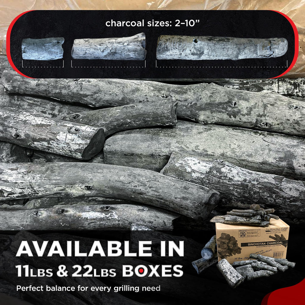 Binchotan Charcoal 11 lbs Hardwood 95% Carbon U13717
