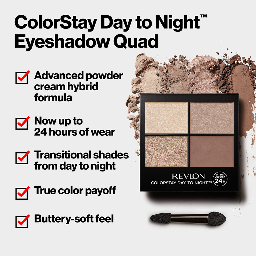 ColorStay Day to Night Eyeshadow Quad 0.16 oz D972