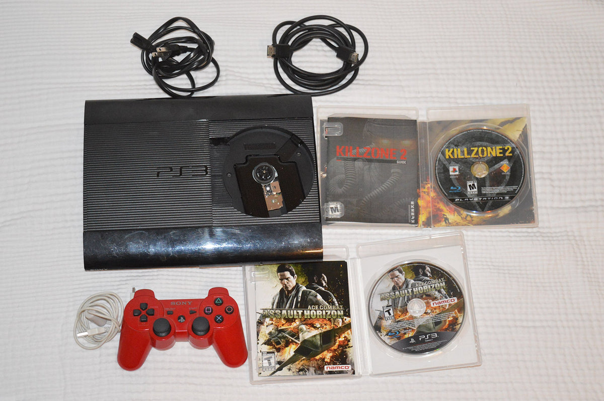 Playstation 3 Super Slim 500GB Game Console Bundle G8083