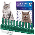 Cat Flea & Tick Topical Drops 12 Doses M789