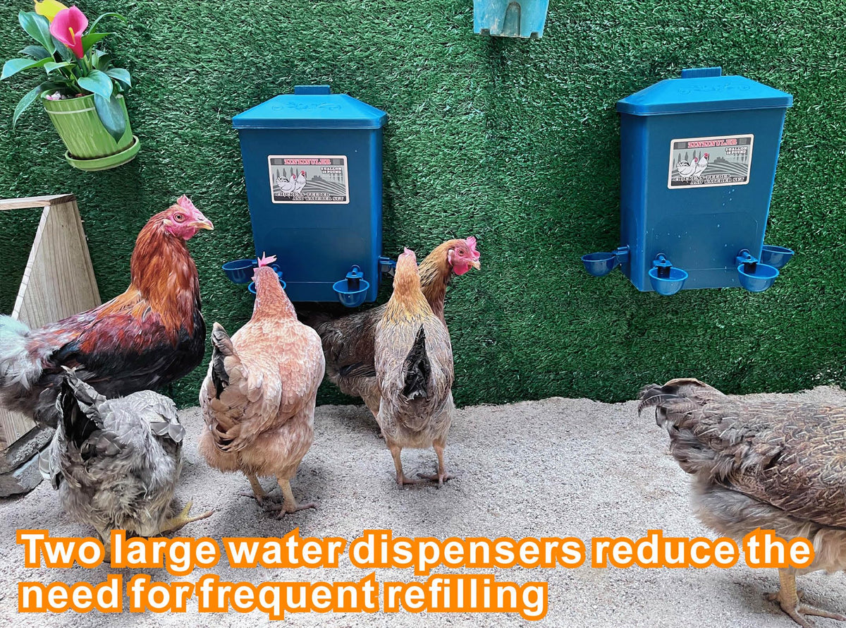6 Gallon Chicken Waterer 2-Pack M25902