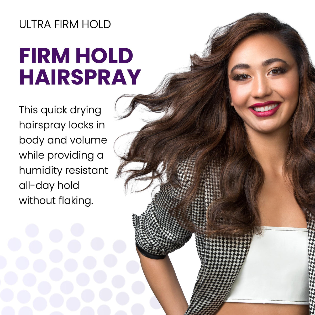 Firm Hold Hairspray with Color Protection, 9.1 Oz F3550